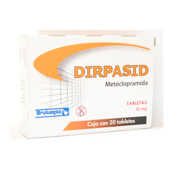 DIRPASID 10MG C  20 TABS Metoclopramida
