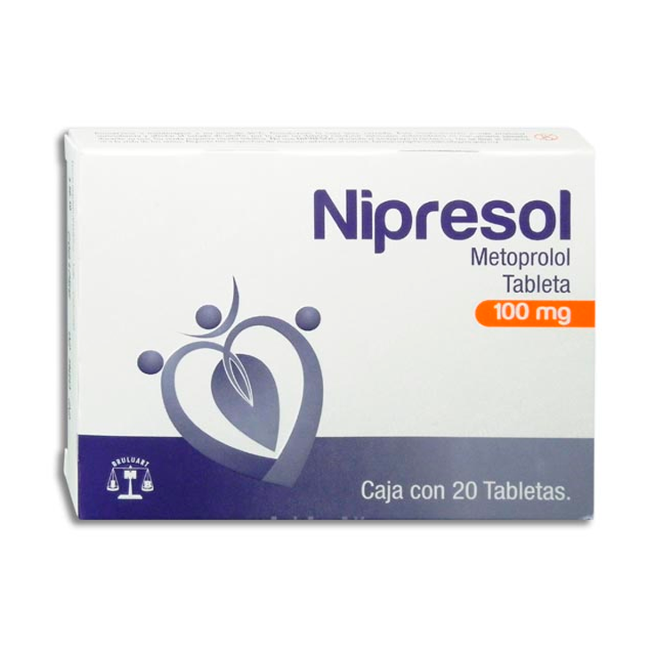 METOPROLOL NIPRESOL 100MG 20 TABS