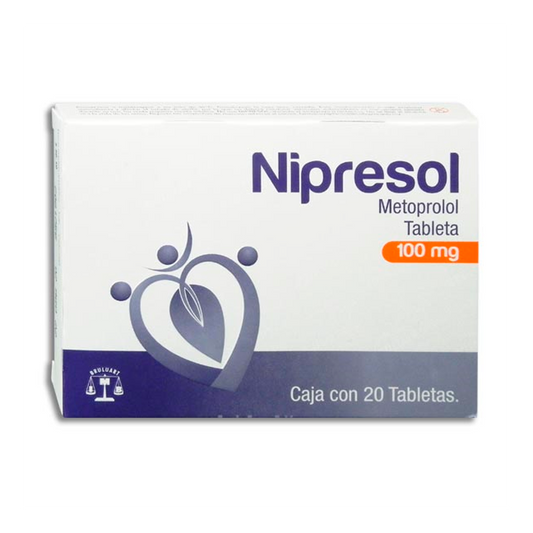 METOPROLOL NIPRESOL 100MG 20 TABS