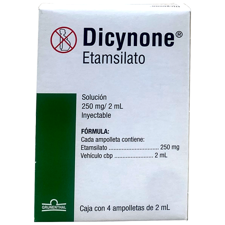 DICYNONE 250 MG C 4 AMP 2 ML