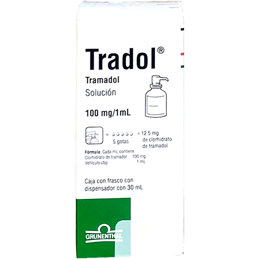 TRADOL 100 MG GTS 30 ML
