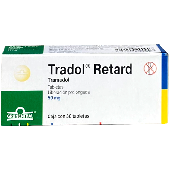 TRADOL RETARD 50 MG TABS 30