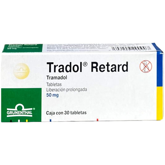 TRADOL RETARD 50 MG TABS 30