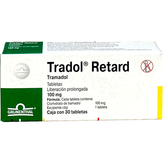 TRADOL RETARD 100 MG TAB 30