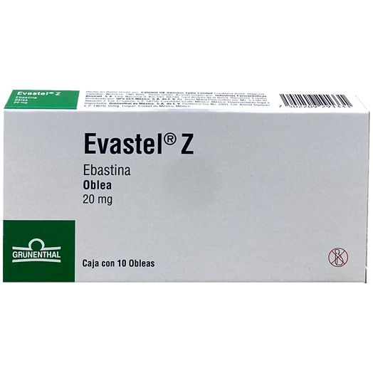 EVASTEL Z 20 MG OBLEAS 10