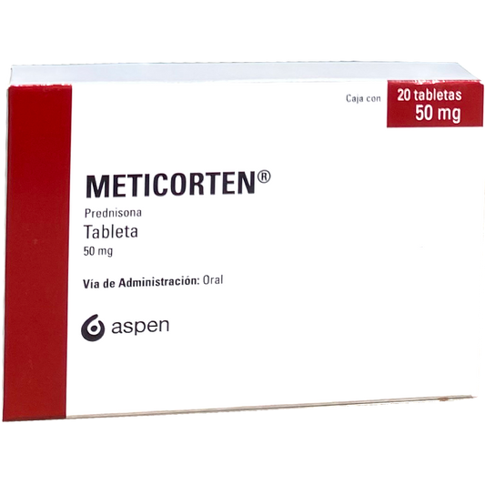 METICORTEN 50 MG TAB 20