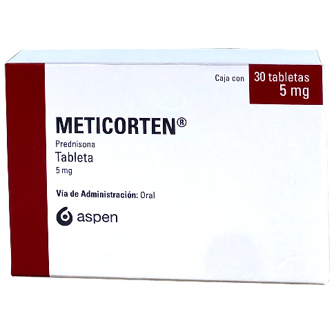 METICORTEN 5 MG TAB 30 284