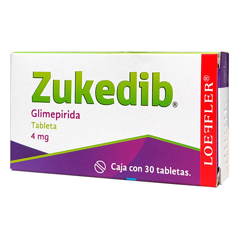 ZUKEDIB 4MG C 30 TAB Glimepirida