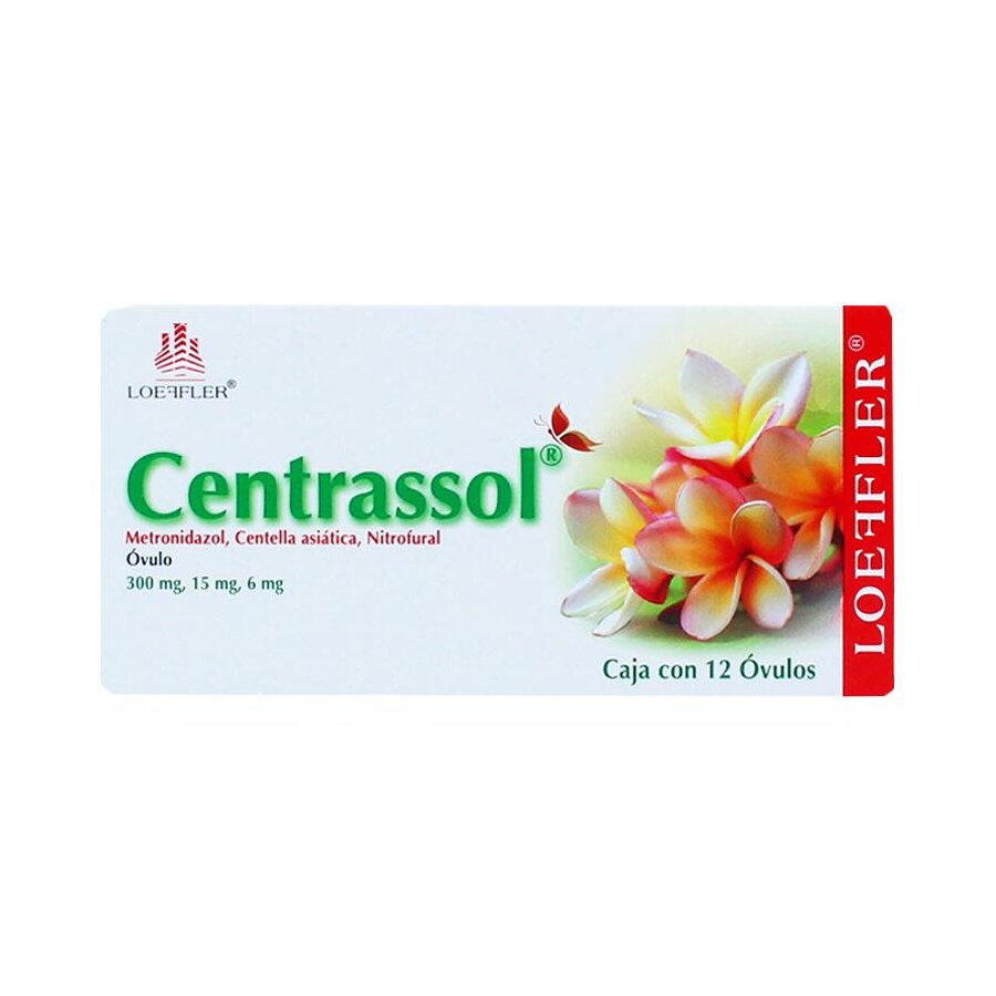 Metronidazol CENT ASIAT Nitrofural C 12 OV 300 15 6 MG LOEFFLER - 7502211788843