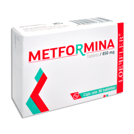 METFORMINA 850MG TAB C30