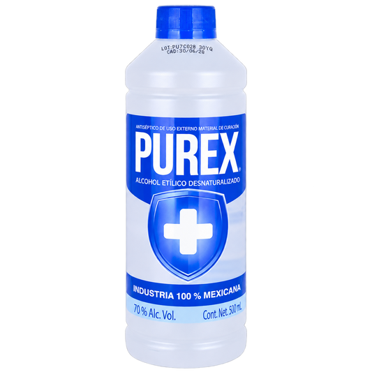 ALCOHOL 500 ML AZUL PUREX