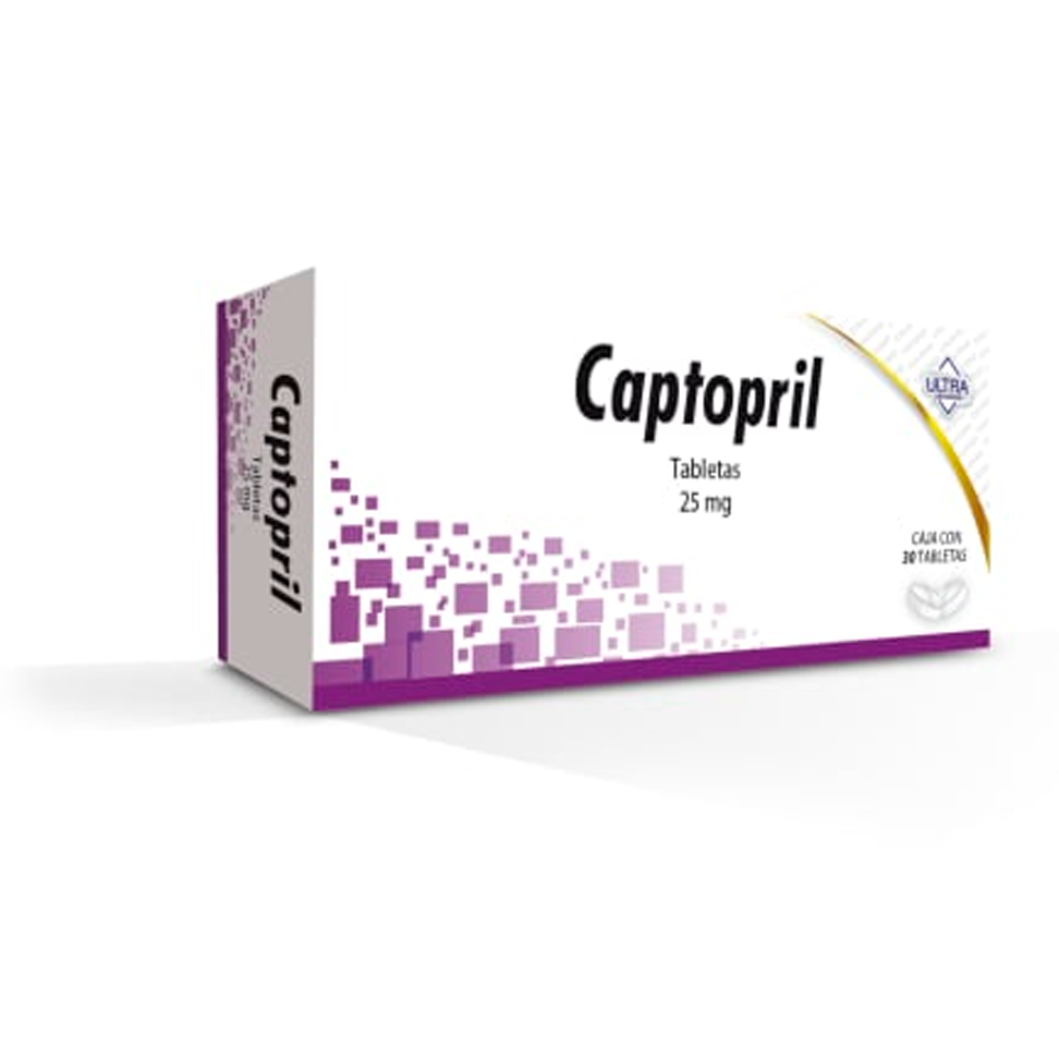 CAPTOPRIL 25 MG TAB 30 ULTRA