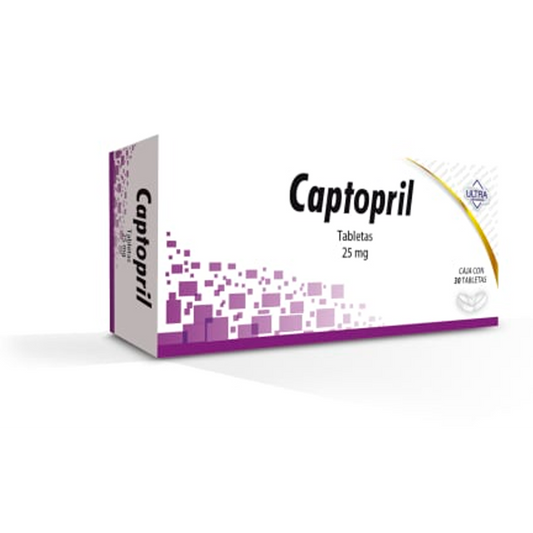 CAPTOPRIL 25 MG TAB 30 ULTRA