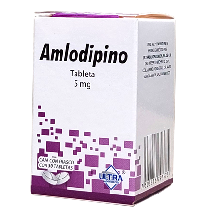 AMLODIPINO T 30 5MG ULTRA