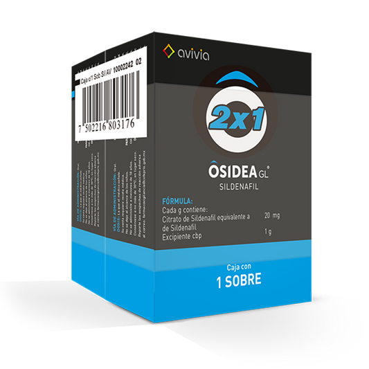 OSIDEA 100MG 5GR GEL 2X1 AVIVIA