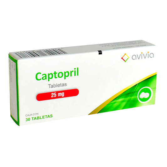CAPTOPRIL 25MG TAB30 AVIVIA LGEN N