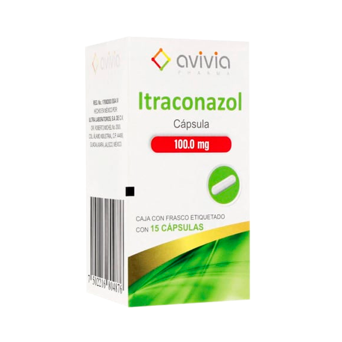 ITRACONAZOL 100MG 15 CAPS AVIVIA