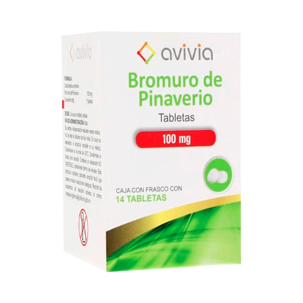 BROMURO PINAVERIO 100MGTAB14 AVIVIA