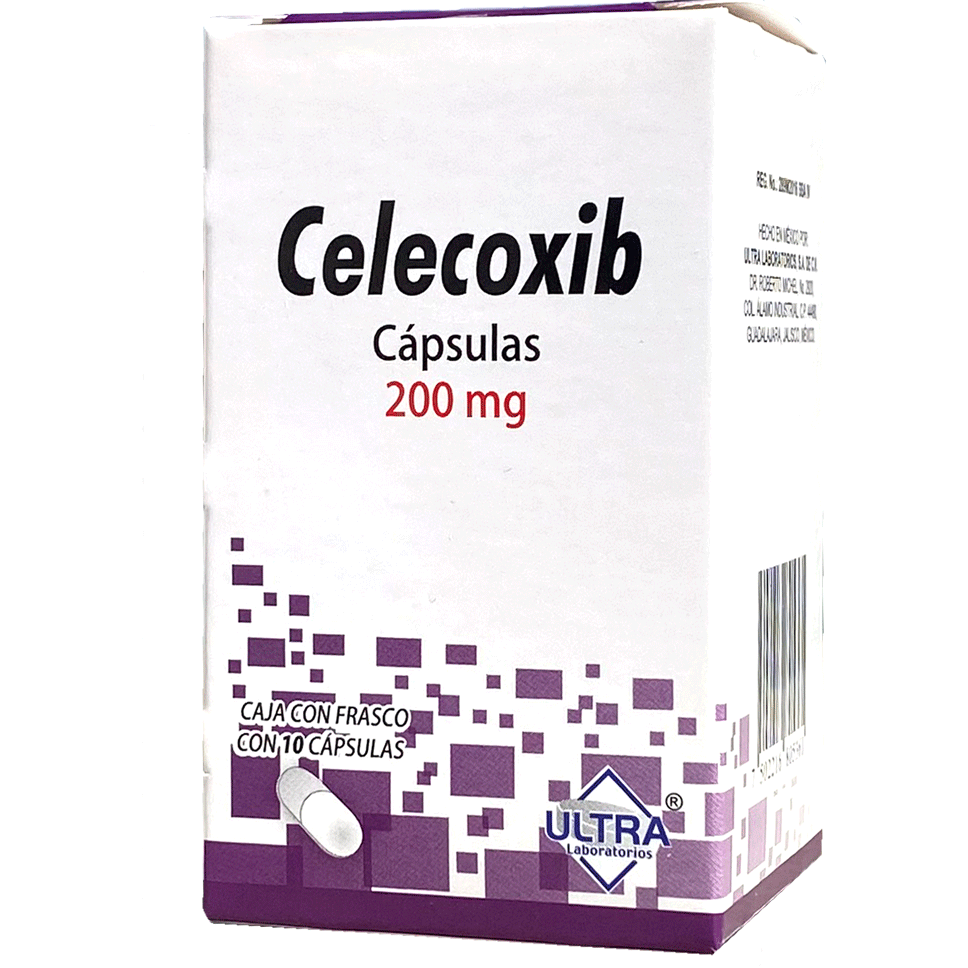 Coxib CELECOXIB 200 MG CAPS 10 ULTRA – Farmacias Popular El Molinito