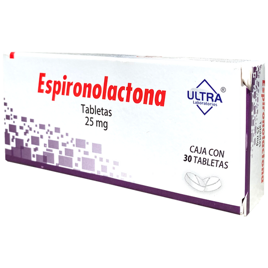 ESPIRONOLACTONA 25MG TAB30 ULTRA
