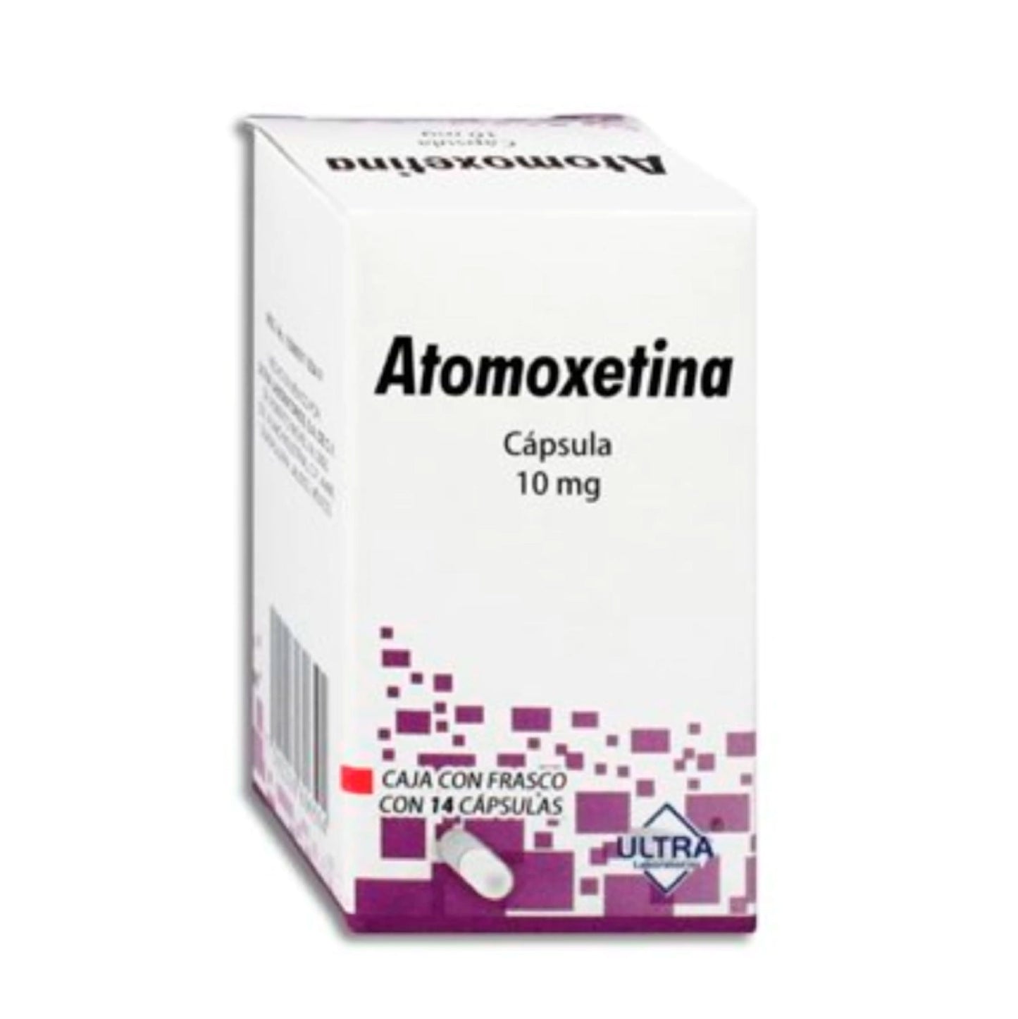 ATOMOXETINA 10MG C 14 TAB ULTRA