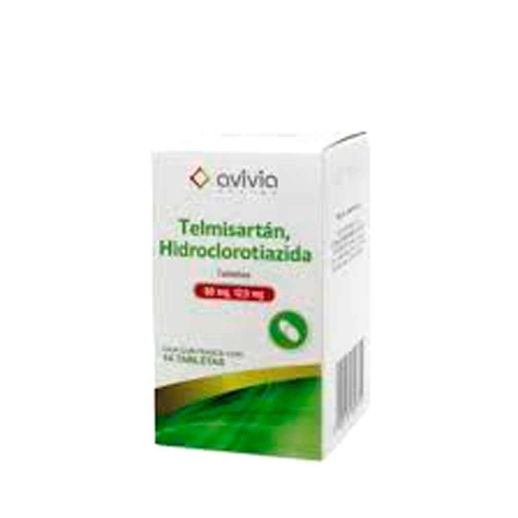 TELMISARTAN HIDRO 80 12 5 C 14 AVIVIA