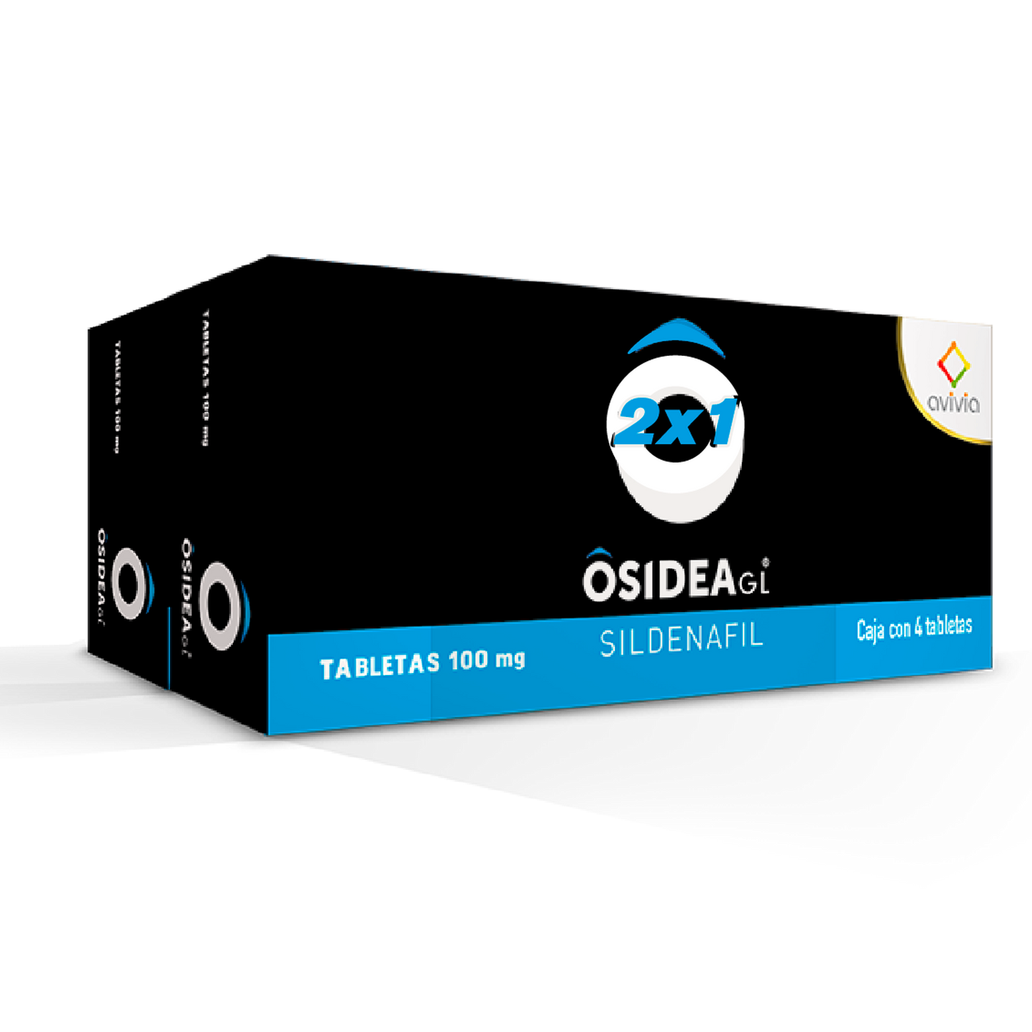 SILDENAFIL OSIDEA 2X1 100MG C 4 TAB