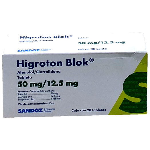 HIGROTON BLOK 50 12 5 MG TAB C 28