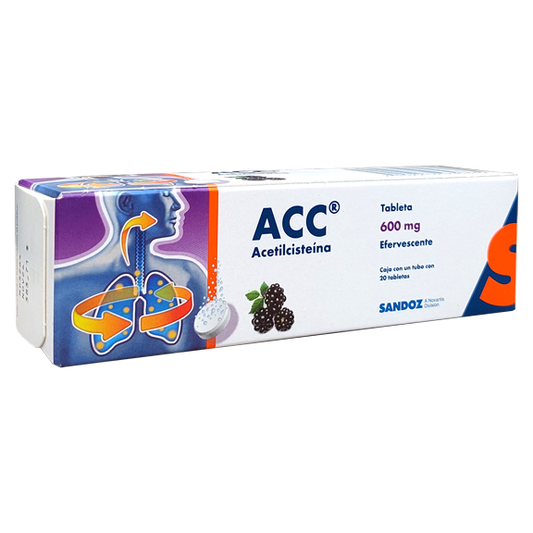 ACC 600 MG TAB EFERV 20