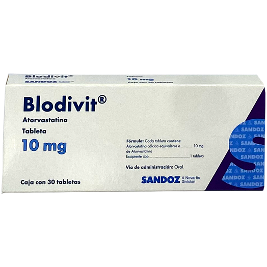 BLODIVIT 10 MG TAB 30
