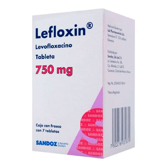 LEFLOXIN 750 MG TAB 7