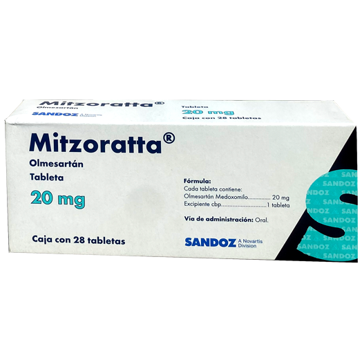 MITZORATTA 20 MG TAB 28