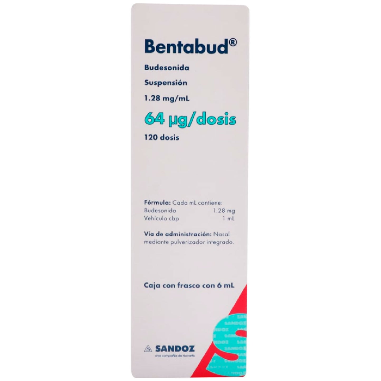 BENTABUD 1 28MG SUSP 6ML 120DOSIS