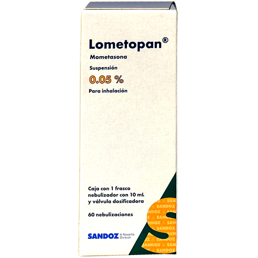 LOMETOPAN 50MCG SUSP 10ML 60NEBULI