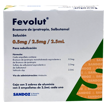 FEVOLUT 0 5 2 5MG 2 5ML 2 SOB 5AMP