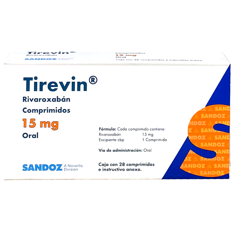TIREVIN 15MG COM 28