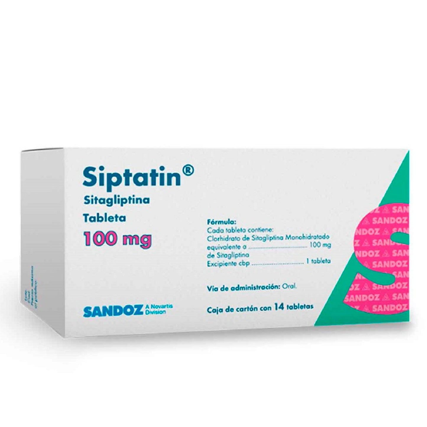 SIPTATIN 100MG TAB 14