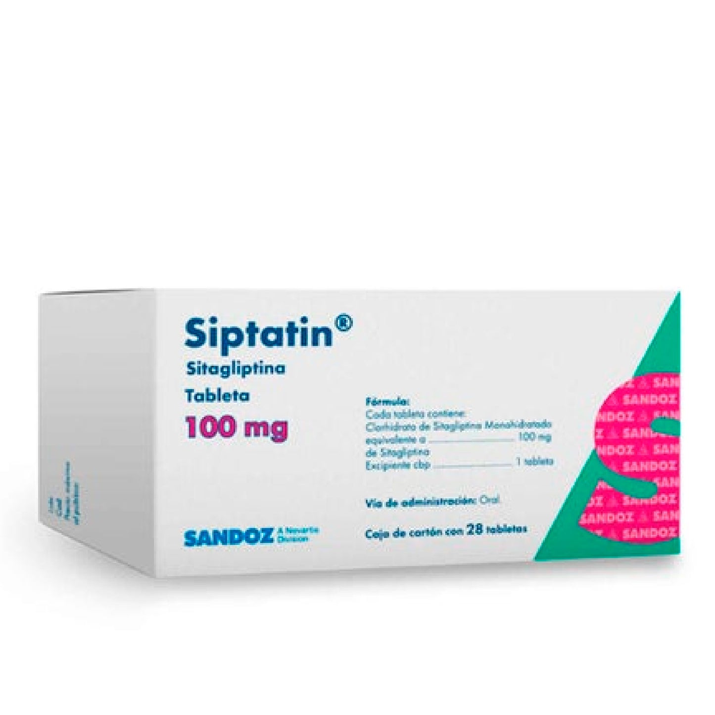 SIPTATIN 100MG TAB 28