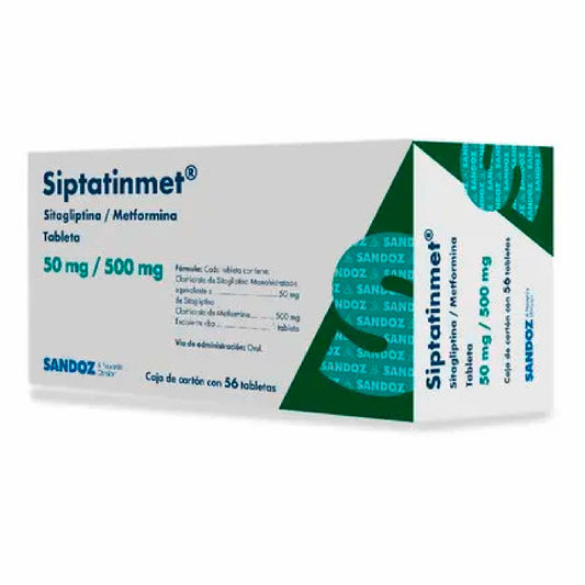 SIPTATINMET 56TABS 50MG 500MG