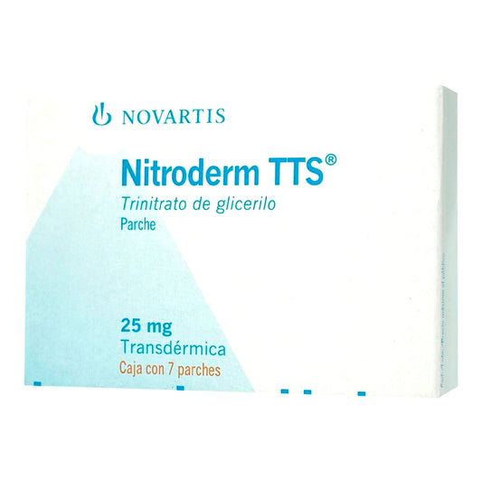NITRODERM TTS 25 5MG 24HRS PARCH7