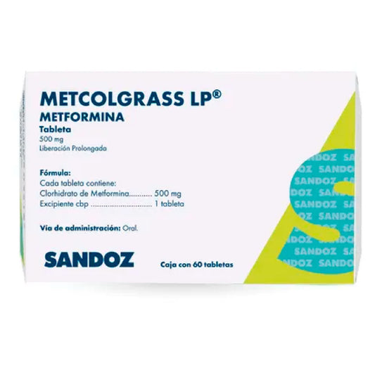 METCOLGRASS 500MG C60