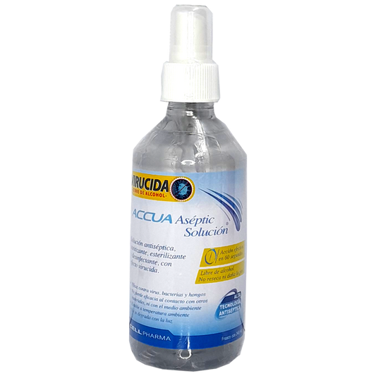 ACCUA ASEPTIC SOLUCION FCO 240 ML