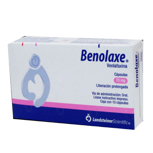 VENLAFAXINA BENOLAXE  75MG C 10 CAPS