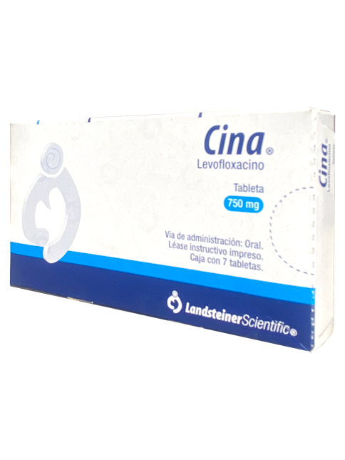 LEVOFLOXACINO CINA 750MG TAB7 Levofloxacino