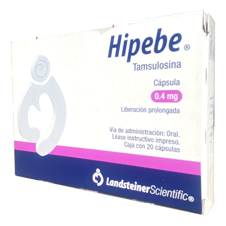 HIPEBE Tamsulosina 0 4MG C 20 CAPS
