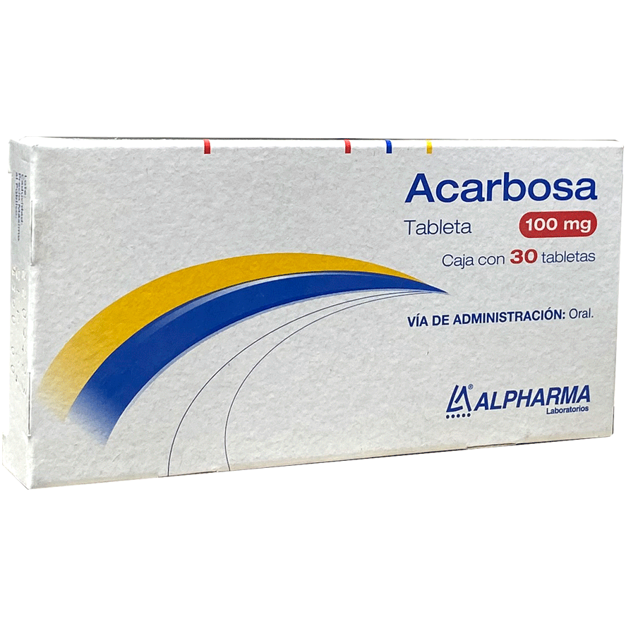 ACARBOSA 100MG TAB C30 ALPHARMA