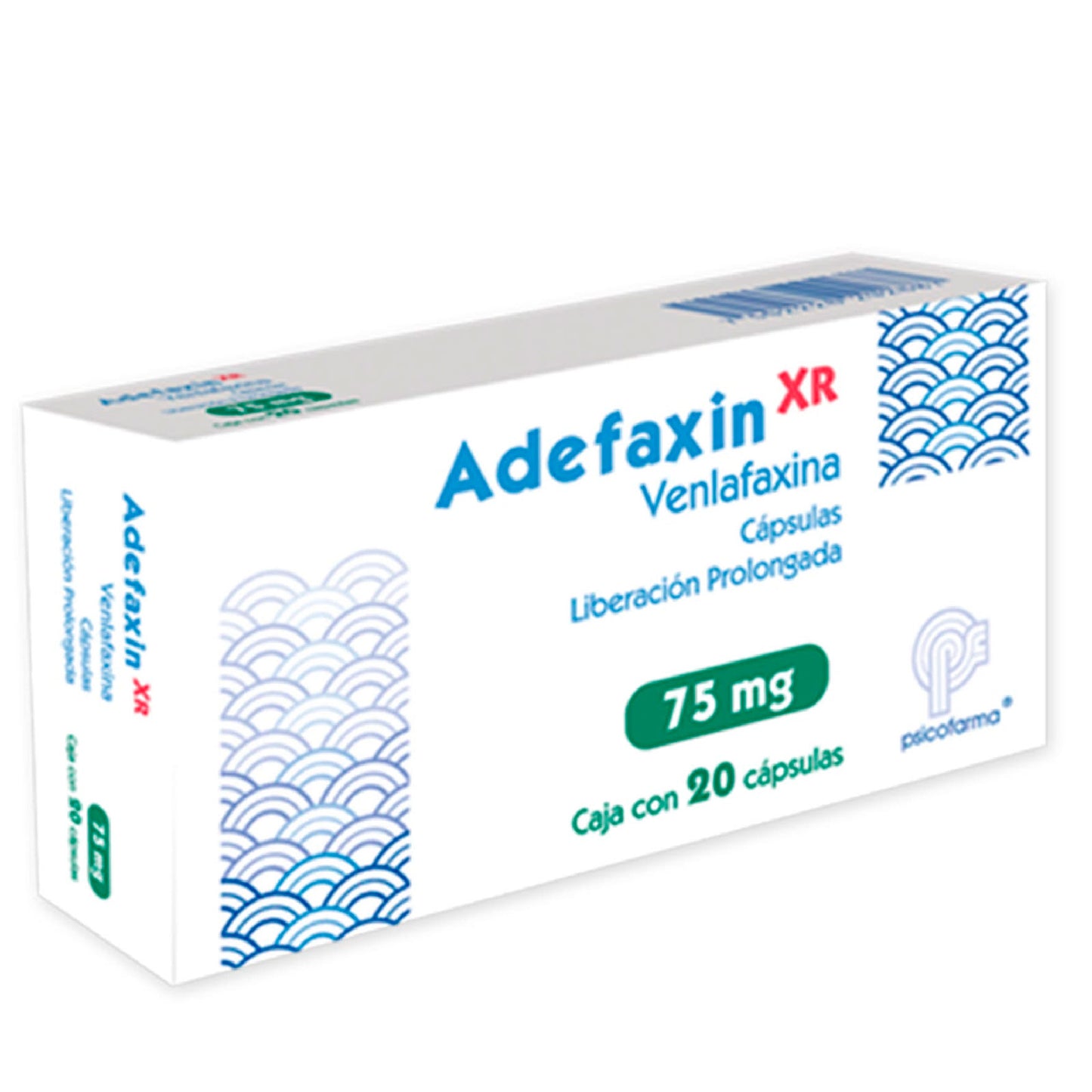 ADEFAXIN XR 75 MG CAPS 20 Venlafaxina