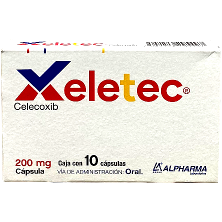 XELETEC 200MG CAP C10 CELECOXIB ALPHARMA