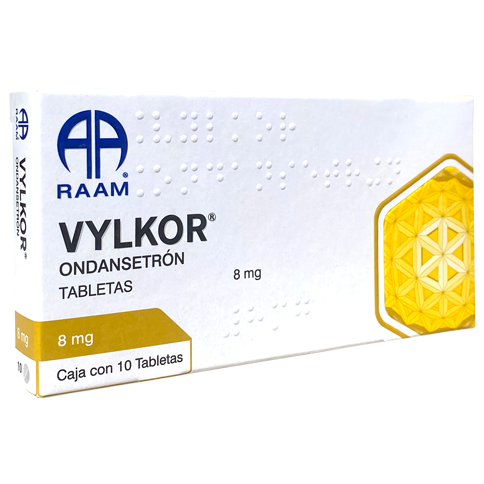 VYLKOR 8 MG TAB C 10 Ondansetron