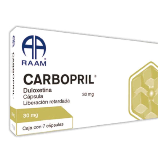 Duloxetina CARBOPRIL 30 MG CAPS 7